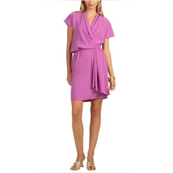 Trina Turk Dresses & Skirts - Trina Turk Women's Enchantress Blouson Wrap size M